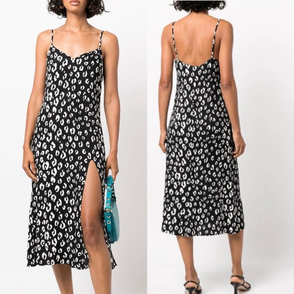 Reformation Crimini Sleeveless Midi Dress Size 2 | Minimalist Summer Dress
